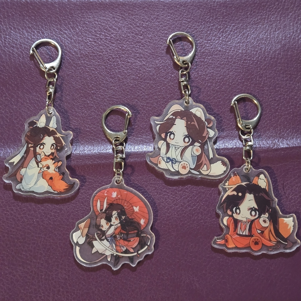 Heaven Official's Blessing Xie Lian Or Hua Cheng Keychain